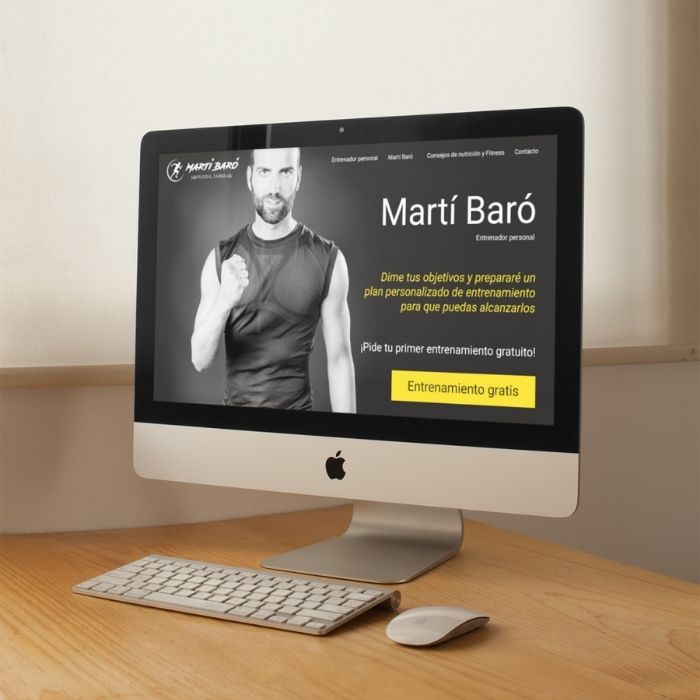Rediseño web de Martí Baró