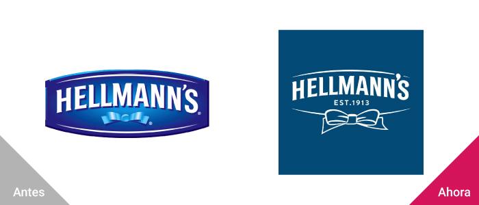 Cambio de logotipo de Hellmans