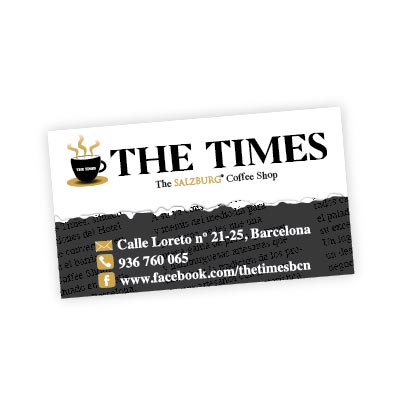 The Times tarjeta