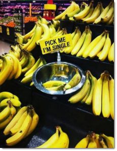 bananas pick me im single