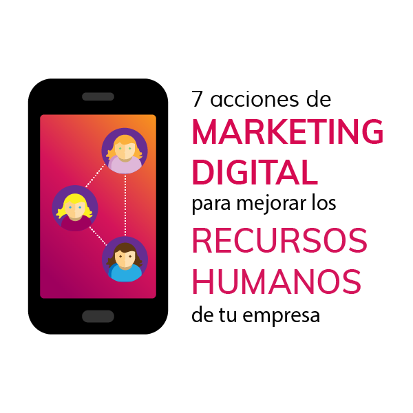 7 acciones de marketing digital para mejorar los recursos humanos de tu empresa