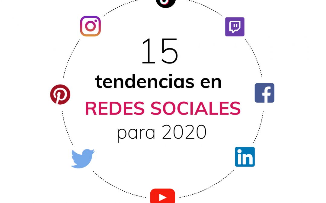 15 Tendencias en redes sociales para 2020